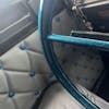 20" 3-Spoke Retro SCI Steering Wheel (Blue Sparkle) Example