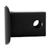 2" Chrome Hitch Cover Black Profile