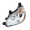Kenworth T680 Chrome Projector Headlight Assembly Driver Side On