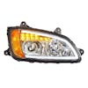 Kenworth T660 Chrome Projector Headlight Passenger Side