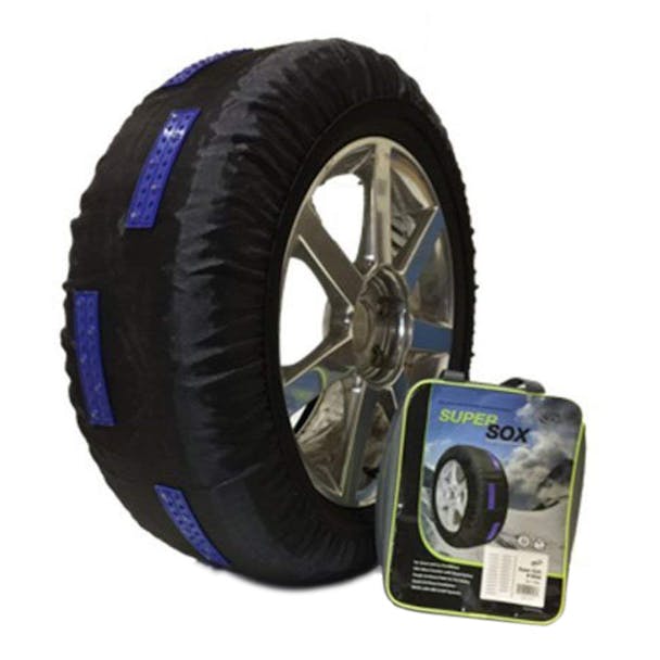 SuperSox Advanced Traction Snow Socks For Light Duty Vehicles