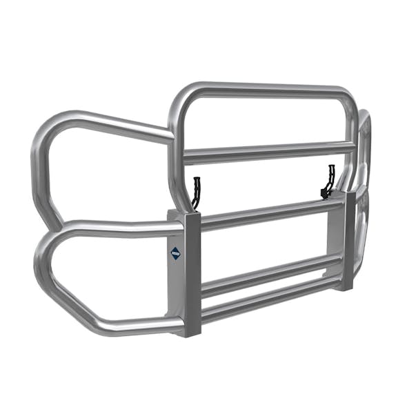 herd grill guard with polished finish