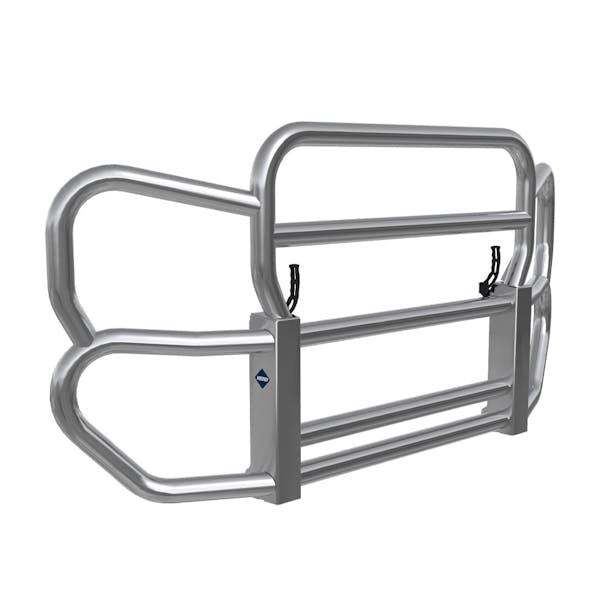 herd grill guard with polished finish
