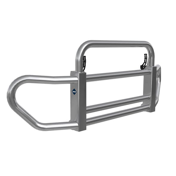 herd grill guard with polished finish