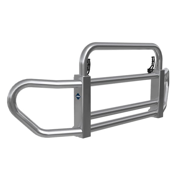 herd grill guard with polished finish