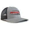 Raney's Heather Grey & Black Snapback Hat Side