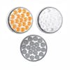 4'' Round Dual Revolution Amber Turn Signal & White Back Up LED Light