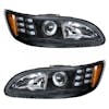 Projector Headlights With Amber LED Marker Light & Dual Function LED Glow Light - LEDs Off
