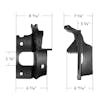 Kenworth T680 Bumper Brackets A11-6180 A11-6180R  -Dimensions
