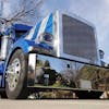 Peterbilt 389 Rectangle Grill Insert - On Truck Side View