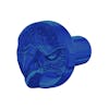 Vibrant Colored Eagle Air Valve Knob - Indigo Blue Tilt