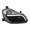 Kenworth T680 Blackout Aftermarket Projector Headlights with LED Bar - Passenger Side