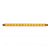 12" Sequential 14 LED Amber Light Bar On