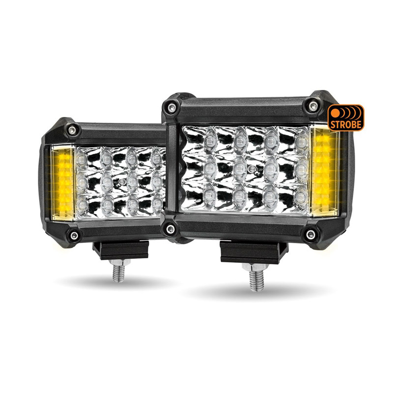 Universal Cube LED Work Lamp With Side Strobe Light - Raney's