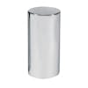 60 Pack Chrome 33mm Tall Cylinder Nut Covers Single View