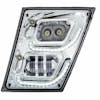 Volvo VN VNL High Power Full LED Chrome Fog Light With Daytime And Position Light Passenger Off