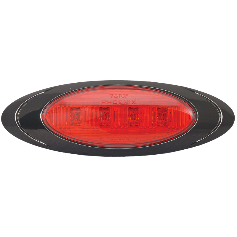 その他 RED Rock Lights 2 X 6 Inch 13 Diode Red Infinity LED Marker
