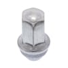 Chrome Plastic Spike 21mm Lug Nut Cover Push On