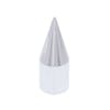 Chrome Plastic Spike 21mm Lug Nut Cover Push On - Side View