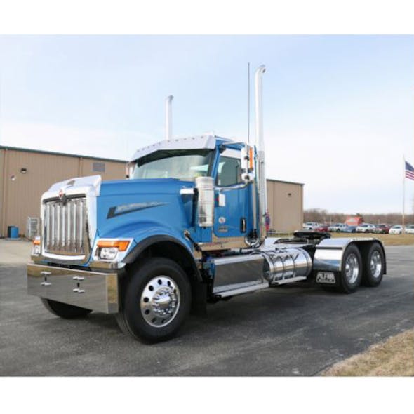 International 9900I 9900IX HX520 Stainless Steel Bumper By Roadworks