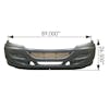 International Prostar Bumper Without Fog Lights Dimensions