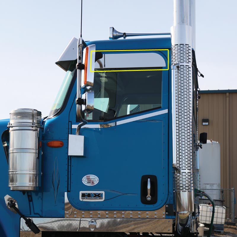 トップス windowshopper International HX520 Chop Top Door Trims By RoadWorks - Raney's