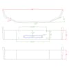 Peterbilt 337 Set Forward Axle Bumper - Diagram