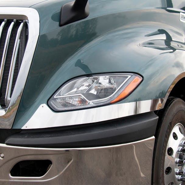 International LT Under Headlight Trims