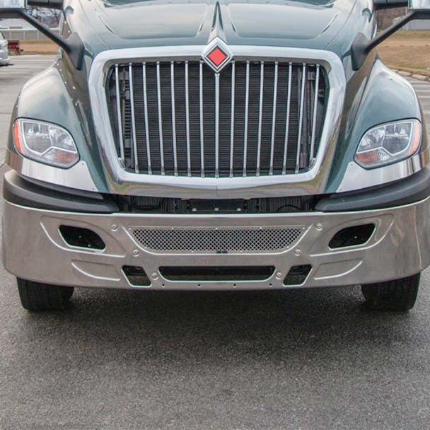 International LT Bumper Screen