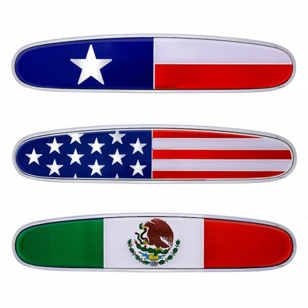 Freightliner Chrome Die Cast Flag Emblem Thumbnail