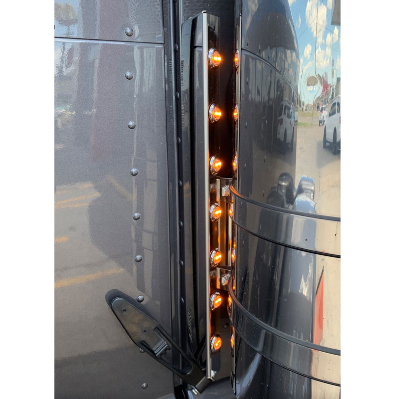 Peterbilt Donaldson Front Penny Light Air Cleaner Bars By