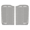 Peterbilt 384 386 Stainless Steel Grill Insert With Louver-Style Bars - both sides