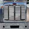 Peterbilt 384 386 Stainless Steel Grill Insert With Louver-Style Bars - default