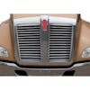 Kenworth T680 Stainless Steel Grill Insert With 15 Louver Style Bars