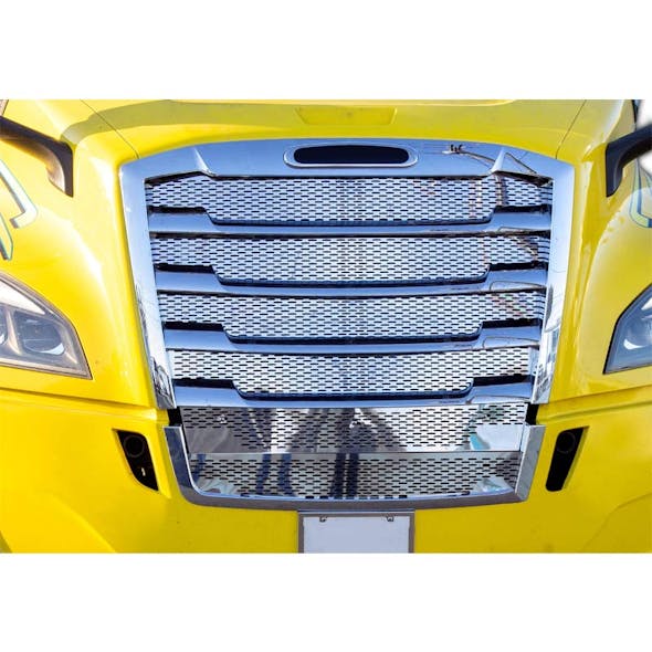 Freightliner Cascadia Stainless Steel Mesh Grill Insert - 2018 & Newer