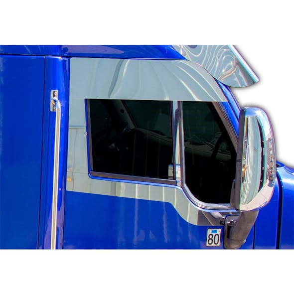 Peterbilt 587 Stainless Steel Daylight Door Below Window Trims
