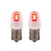 8 High Power 1156 LED Bulb  Red ON