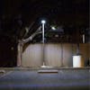 Solar And LED Floodlight 1600 Lumen By Wagan Tech Parking Lot