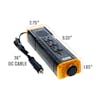PowerDrive 150 Watt Power Strip Inverter - Dimensions