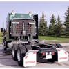 Herd 100 Series Headache Rack For Semi Trucks On Green Truck 1