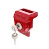 Heavy Duty Aluminum Glad Hand Lock - Red