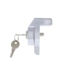 Heavy Duty Aluminum Glad Hand Lock - Chrome Side View