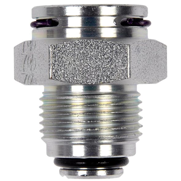 GM 1996-2014 Oil Cooler Line Connector 15719697 15768448 25698790 Side