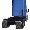 Chevron Heavy Duty Mud Flap Pair - On Truck