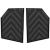 24" x 30" Chevron Heavy Duty Mud Flap Pair
