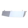 Kenworth W900 T800 T600 T300 13" Boltless Drop Visor Side View