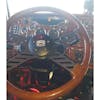 18" Chrome Dark Stars And Stripes Steering Wheel On Truck 2