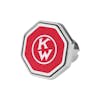 Kenworth Old Logo Tractor Trailer Air Brake Knob - (Red, Octagon)