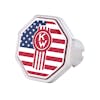 Kenworth USA Tractor Trailer Air Brake Knob - Octagon