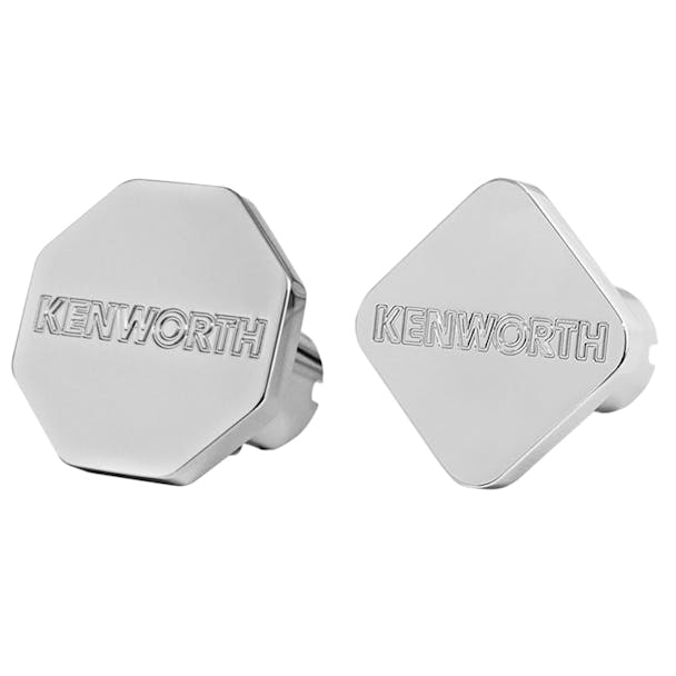 Engraved Kenworth Tractor Trailer Air Brake Knob